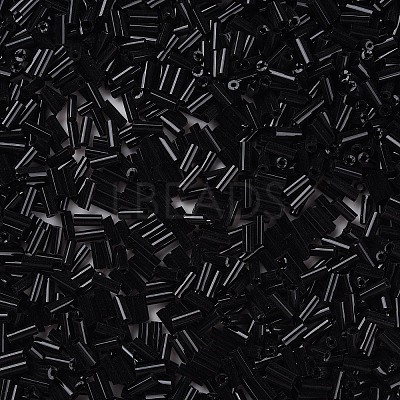 Opaque Colours Glass Bugle Beads SEED-N005-001-B04-1