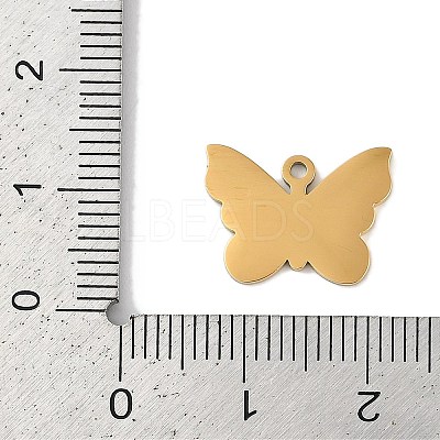 Ion Plating(IP) 304 Stainless Steel Charms STAS-M080-13G-04-1