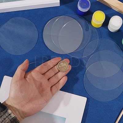 50Pcs Acrylic Sheets AJEW-GL0003-42-1