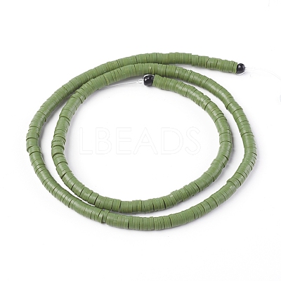 Handmade Polymer Clay Beads CLAY-R067-4.0mm-43-1
