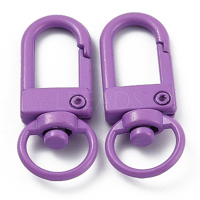 Zinc Alloy Baking Paint Swivel Snap Hooks Clasps PALLOY-H194-A04-1