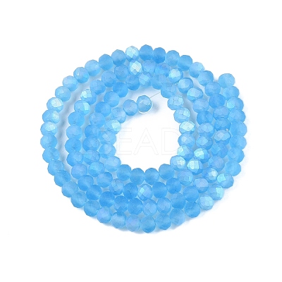 Transparent Glass Beads Strands EGLA-A044-T3mm-MB08-1