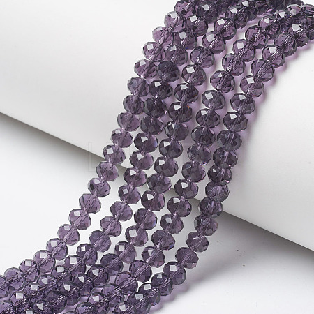 Glass Beads Strands EGLA-A034-T10mm-D15-1