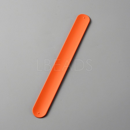 Silicone Slap Bracelet BJEW-WH0020-13D-1