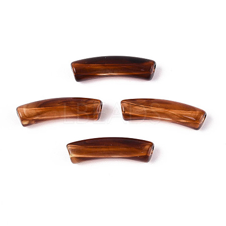 Two Tone Acrylic Beads MACR-ZX025-23-1