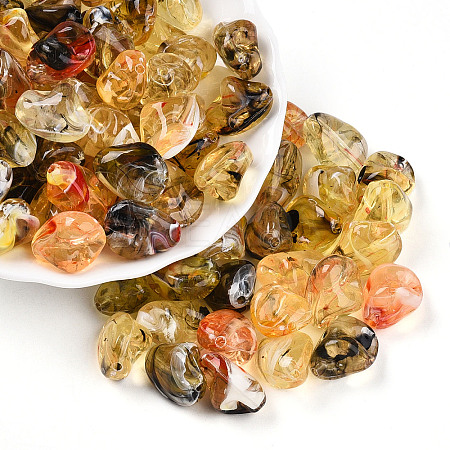 Transparent Acrylic Beads X1-TACR-T028-44F-1