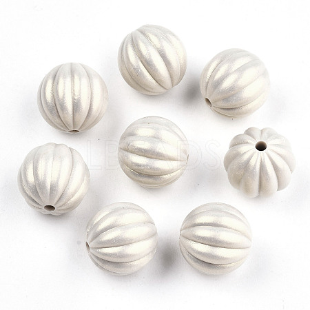 Spray Painted Acrylic Beads MACR-T037-04A-1
