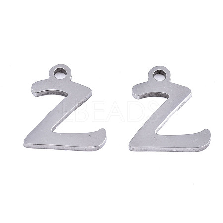 Non-Tarnish 201 Stainless Steel Charms STAS-T044-217P-Z-1