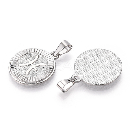 Brass Pendants KK-T070-01P-08-1