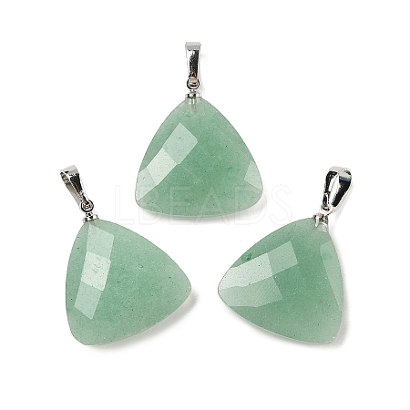 Natural Green Aventurine Pendants G-L614-D04-P03-1