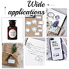 AHADERMAKER 9 Bags Study Theme Paper DIY Decorative Stickers DIY-GA0005-41-5