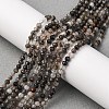 Natural Black Rutilated Quartz Beads Strands LS-G-RM250104-C3-3