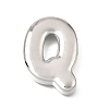 Brass Slide Charms KK-Z163-01P-Q-1