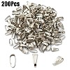 200Pcs Iron Snap on Bails IFIN-YW0003-74P-1