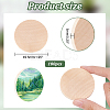   100Pcs Grass Wood Cutouts WOOD-PH0002-53B-2