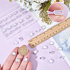 100Pcs Aluminum Beads ALUM-CP0001-01-3