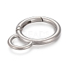 Alloy Spring Gate Ring KEYC-H109-03B-P-2