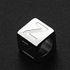Non-Tarnish 201 Stainless Steel European Beads STAS-N090-LA062-Z-1