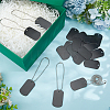 60Pcs Aluminum Big Pendants ALUM-OC0010-01C-4