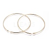 304 Stainless Steel Hoop Earrings EJEW-L226-001B-1
