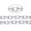 Aluminum Faceted Cable Chain CHA-N003-36P-2