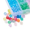 600Pcs 24 Style Transparent Plastic Beads KY-YW0001-48-2