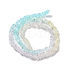 Transparent Glass Bead Strands GLAA-H023-03O-3