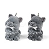 Flocky Resin Pendants FIND-A052-07D-1