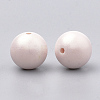 Spray Painted Style Acrylic Beads MACR-T010-8mm-06-2