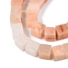 Natural Pink Aventurine Beads Strands G-T139-8x8-36B-3