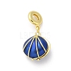 Brass European Beads KK-S511-15G-1