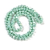 Electroplate Glass Beads Strands EGLA-B009-05A-11-3