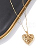 201 Stainless Steel Cable Chain Necklaces NJEW-M050-04B-G-1-1