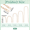5Pcs 5 Styles Imitation Leather Purse Chains FIND-WR0009-59C-2