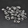 925 Thailand Sterling Silver S-Hook Clasps X-STER-F014-03-2