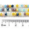 Glass Beads Strands EGLA-A034-M4mm-32-3