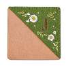 4Pcs Letter Personalized Hand Embroidered Corner Bookmarks JX587J-2