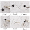 SUNNYCLUE DIY Gothic Earring Making Kit DIY-SC0020-85-4