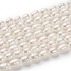Grade A Natural Cultured Freshwater Pearl Beads Strands A23WD011-5