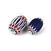 Handmade Millefiori Glass Barrel Beads LA-N002-30A-2