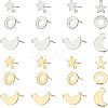 Unicraftale 304 Stainless Steel Stud Earring Findings STAS-UN0020-27-1