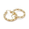 Rack Plating Brass Hoop Earrings for Women EJEW-A088-23G-1