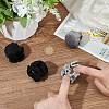 4Pcs 2 Colors Polyester Door Handle Covers AJEW-FG0003-88-3