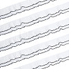 6 Yards 2-Layer Polyester Pleated Ribbon OCOR-FG0002-03B-1