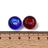 Mixed Color Handmade Rondelle Lampwork Large Hole European Beads X-GPDL-D003-M-1-3