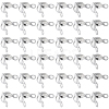 1200Pcs Brass Bead Tips KK-SP0001-93S-1