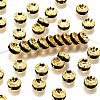 Brass Rhinestone Spacer Beads RB-A014-Z8mm-02G-1
