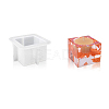 Cuboid DIY Tealight Candle Holder Molds CAND-PW0013-36B-1