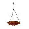 Leaf Iron Bird Hanging Feeder Tray BIRD-PW0001-069B-1