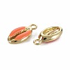 Alloy Enamel Pendants PALLOY-T065-27F-2